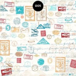 Scrap Collections Maps To Memories 005 Single Sided Paper