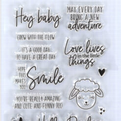 Rosie’s Studio Stamp Set – Brand New Day