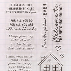 Rosie’s Studio Stamp Set – In The Neighbourhood