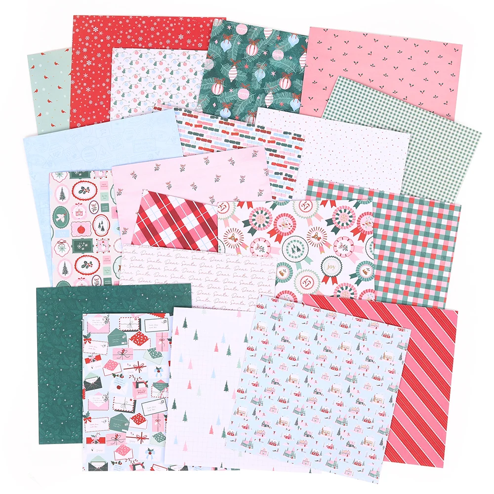 Rosie's Studio - North Pole Post 12" x 12" Paper Pad - Image 2