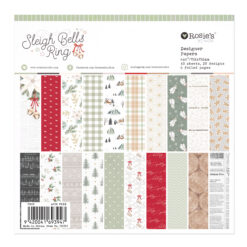 Rosie’s Studio – Sleigh Bells Ring 6″ x 6″ Paper Pad