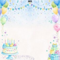 Scrap Collections Celebrations 005 Single Sided Paper